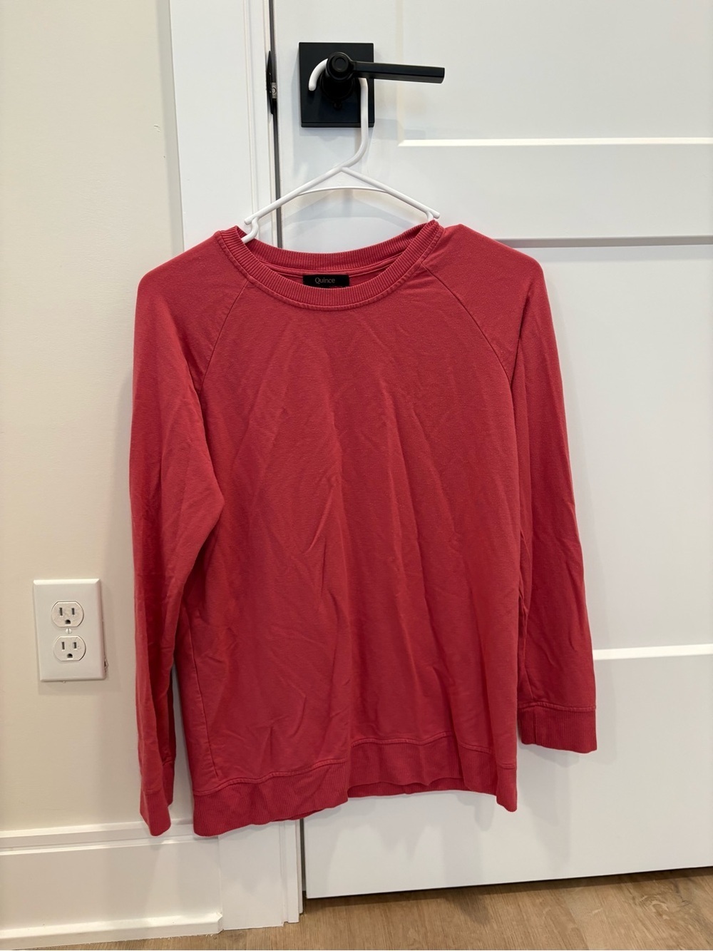 Quince Long Sleeve Crew Runs Small